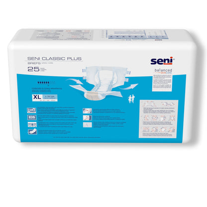 BRIEF, INCONT SENI CLASSIC PLUS XLG 55"-67"