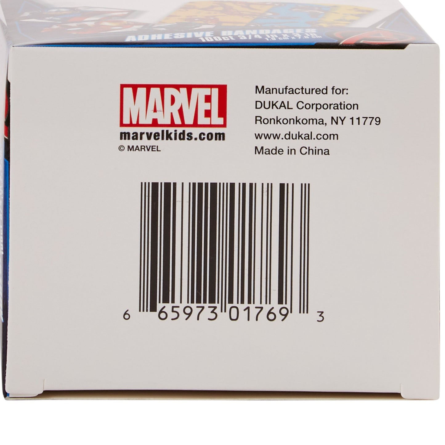 BANDAGE ADH CAPT AMER 3/4X3100/BX 12BX/CS MARVE DERSCI