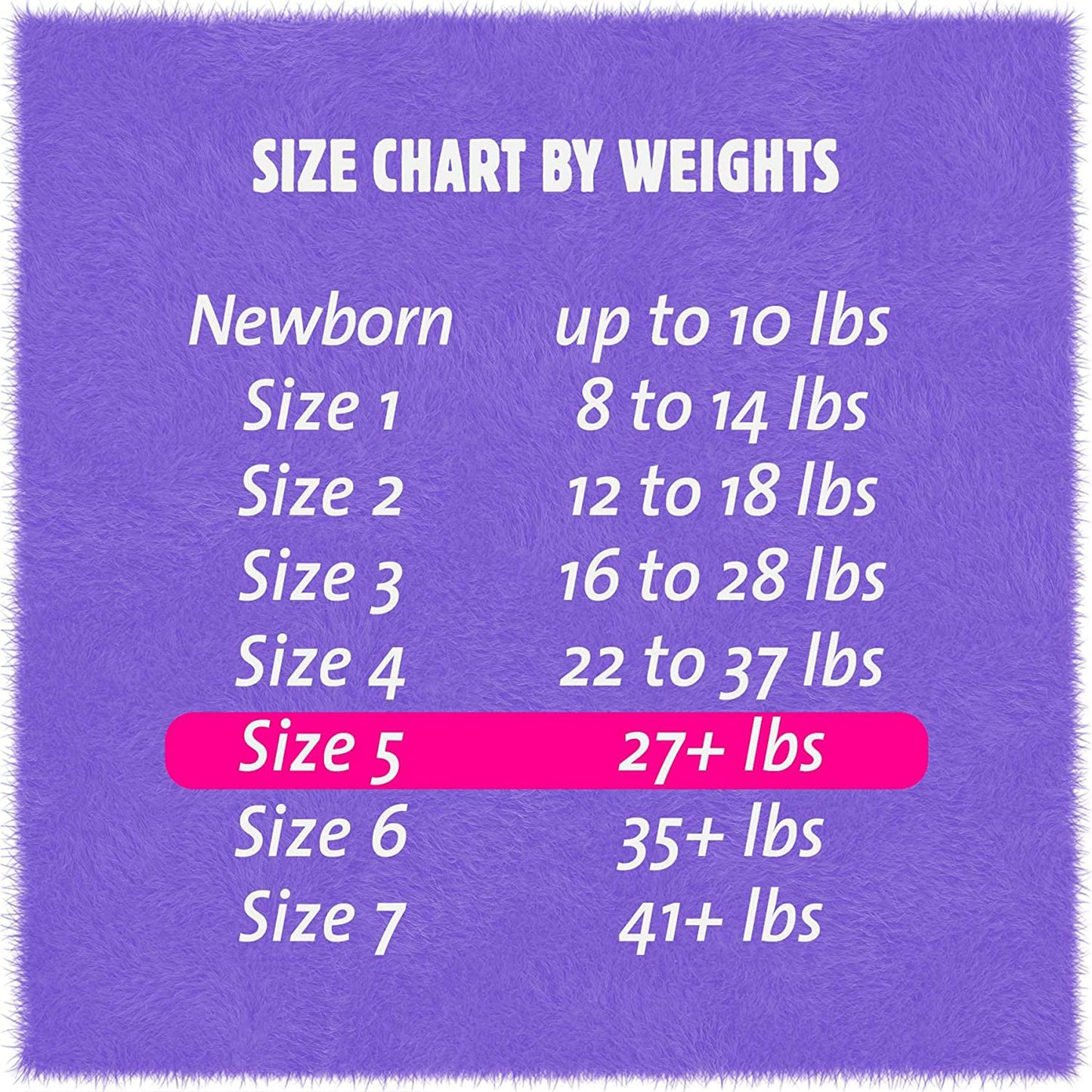 DIAPER, BABY CUTIES PREVAIL 27+LBS SZ5