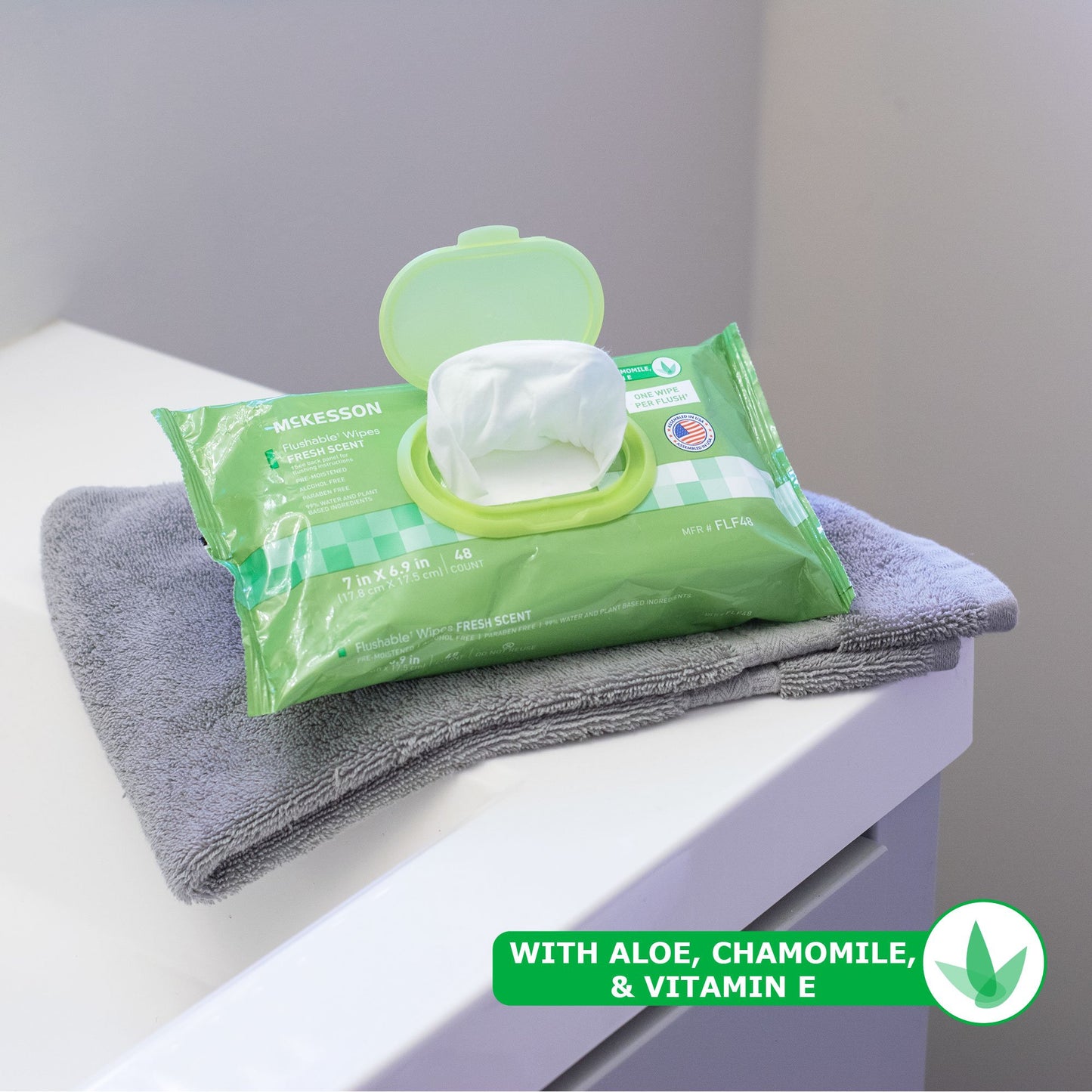 WIPE, WET FLUSHABLE SCENTED SFT PK W/LID