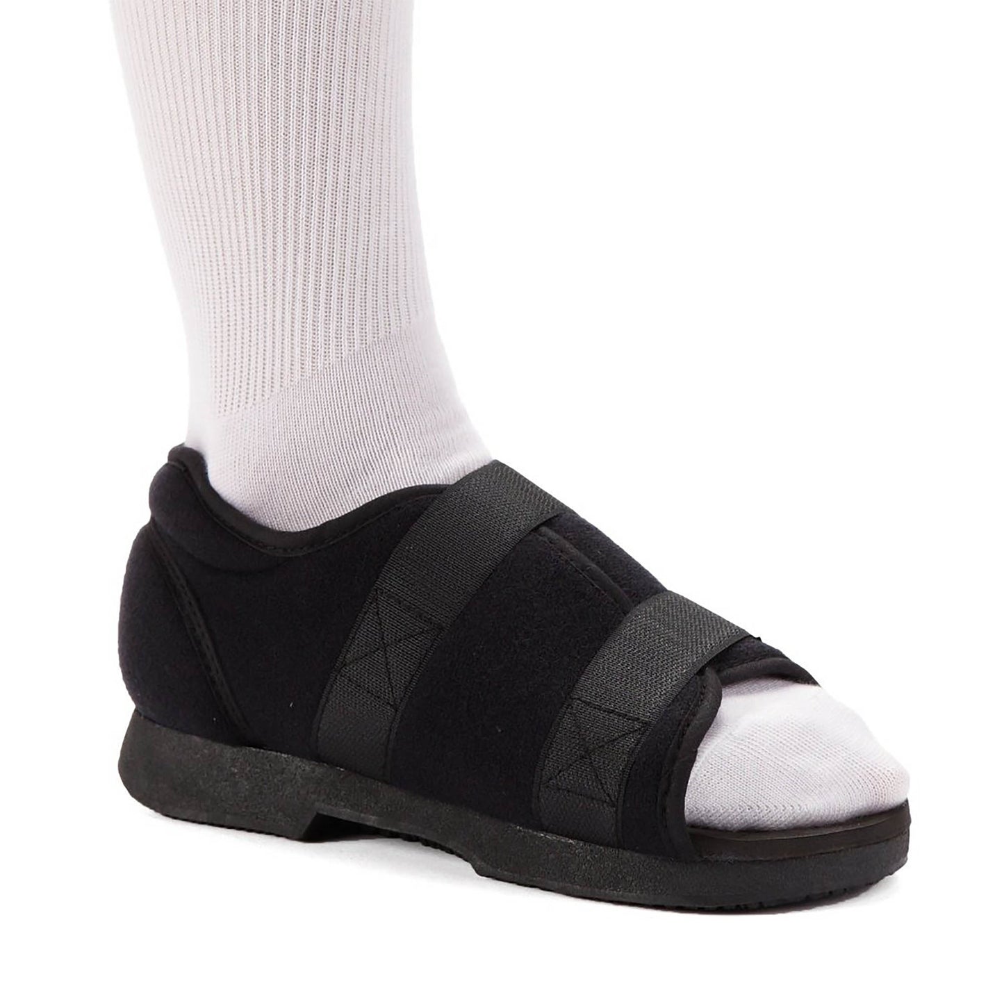 SHOE, POST OP SFT TOP FML SM BLK OSSURA