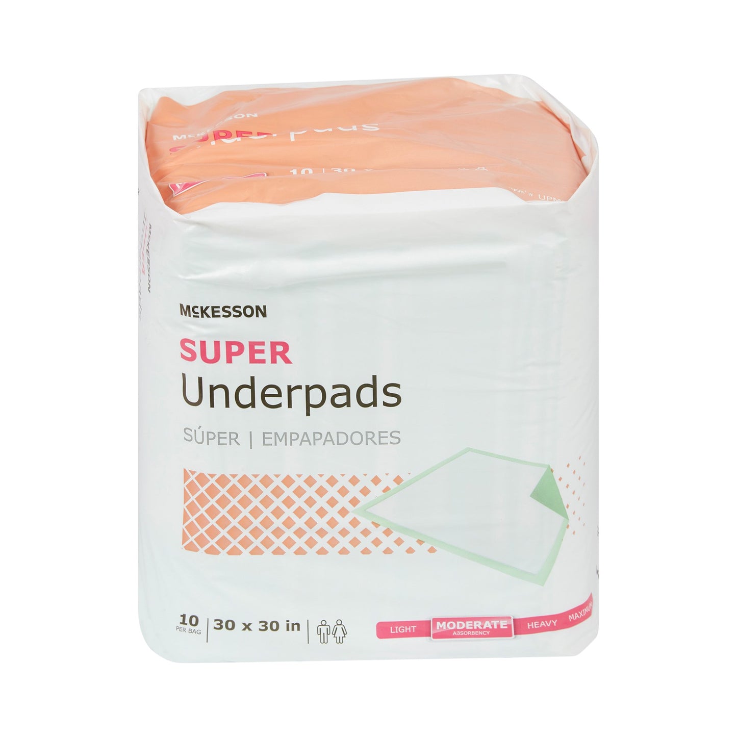 UNDERPAD, MODERATE ABSRB 30X30