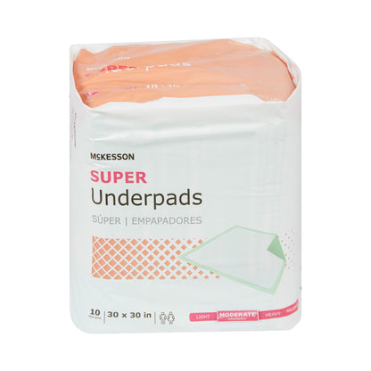 UNDERPAD, MODERATE ABSRB 30X30