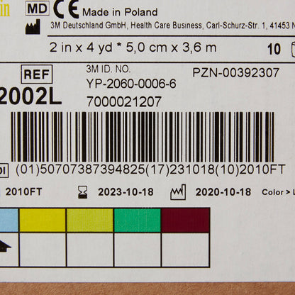 TAPE, CAST SCOTCHCAST 2"X4YDSLT BLU