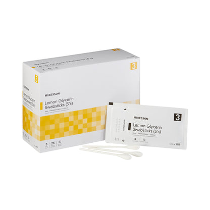 SWABSTICK, LEMON GLYCERIN STR