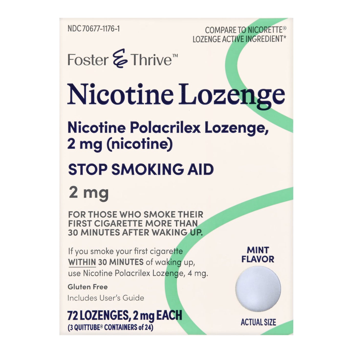 NICOTINE, LOZ FT MINT 2MG