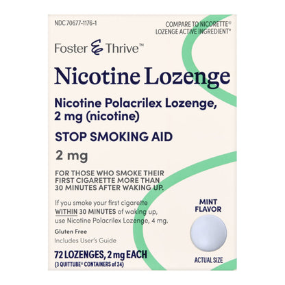 NICOTINE, LOZ FT MINT 2MG