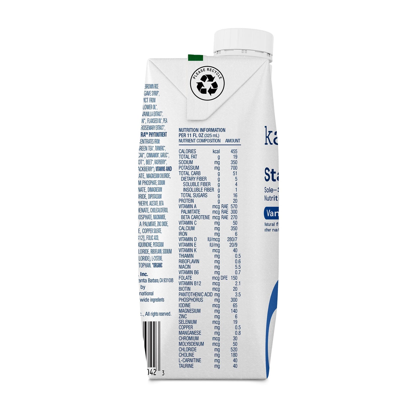 SUPPLEMENT, STANDARD 1.4 VANILLA 11 FL OZ 325ML