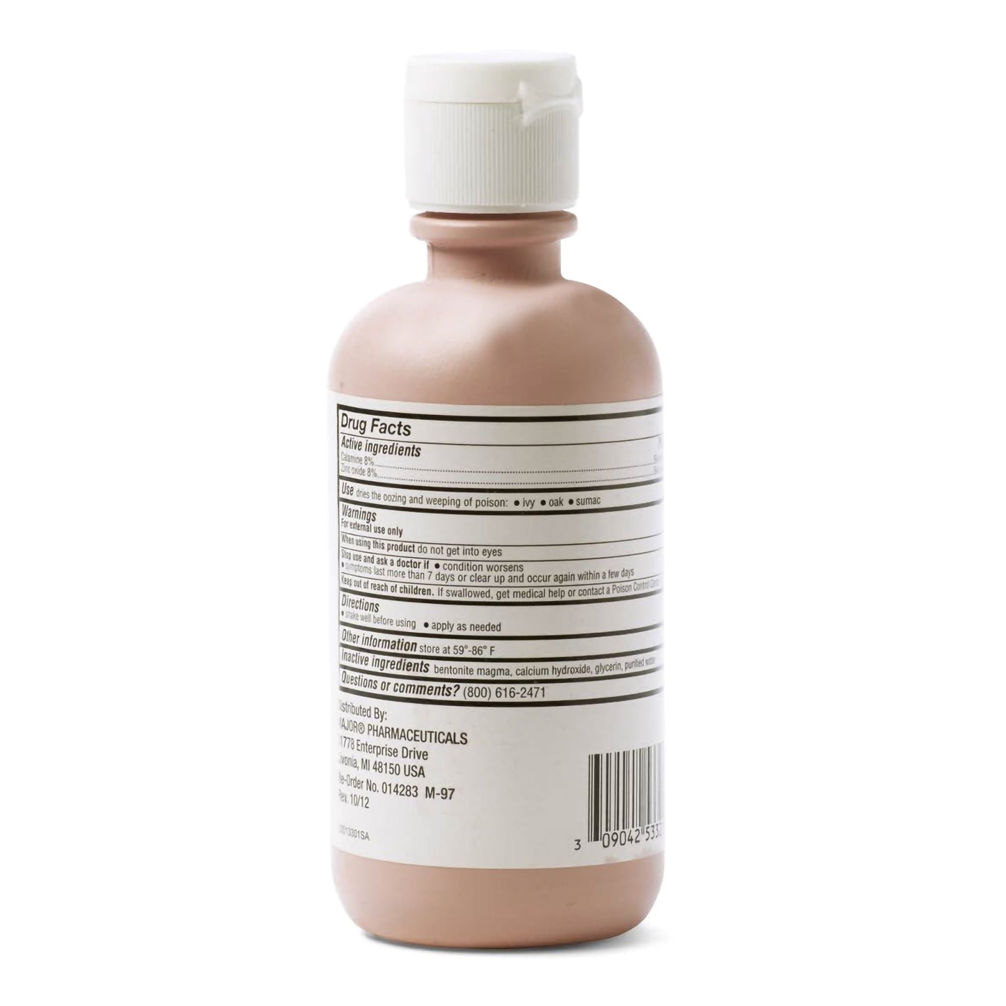 CALAMINE, LOT 8%-8% 177ML9MAJOR