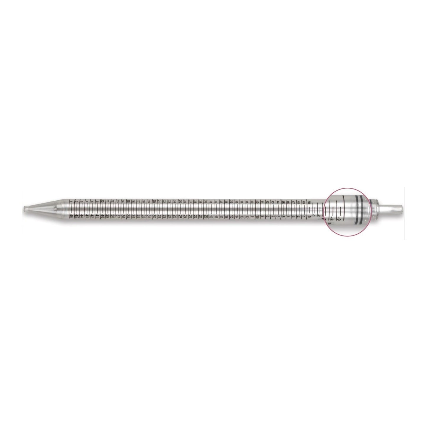 PIPETTE, SEROLOGICAL STD TIP STR BLK BAND 50ML