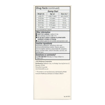 IBUPROFEN, SUSPN ORAL FT SM BERRYDYE FREE 4OZ 100MG/5ML