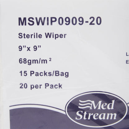 WIPE, CLEANROOM ISO CLASS5 STRWHT 9X9"