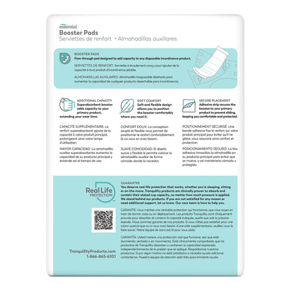 PAD, BOOSTER TRANQUILITY ESSENT F/DISP UNDERGARMENT