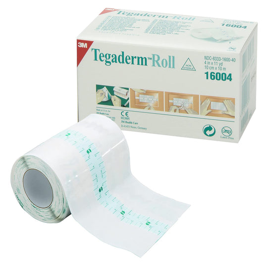 DRESSING, TEGADERM ROLL TRANSP4"X11YDS