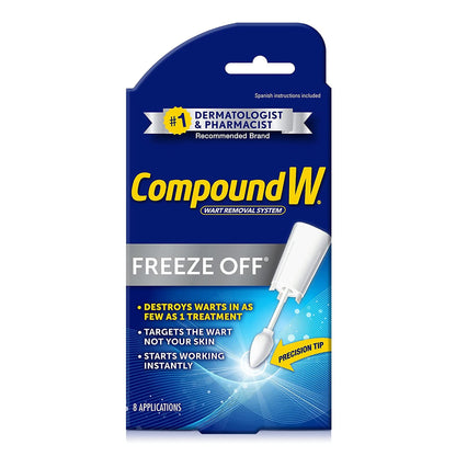 COMPOUND W, SPR FREEZE OFF 8APPL 9MEDTH