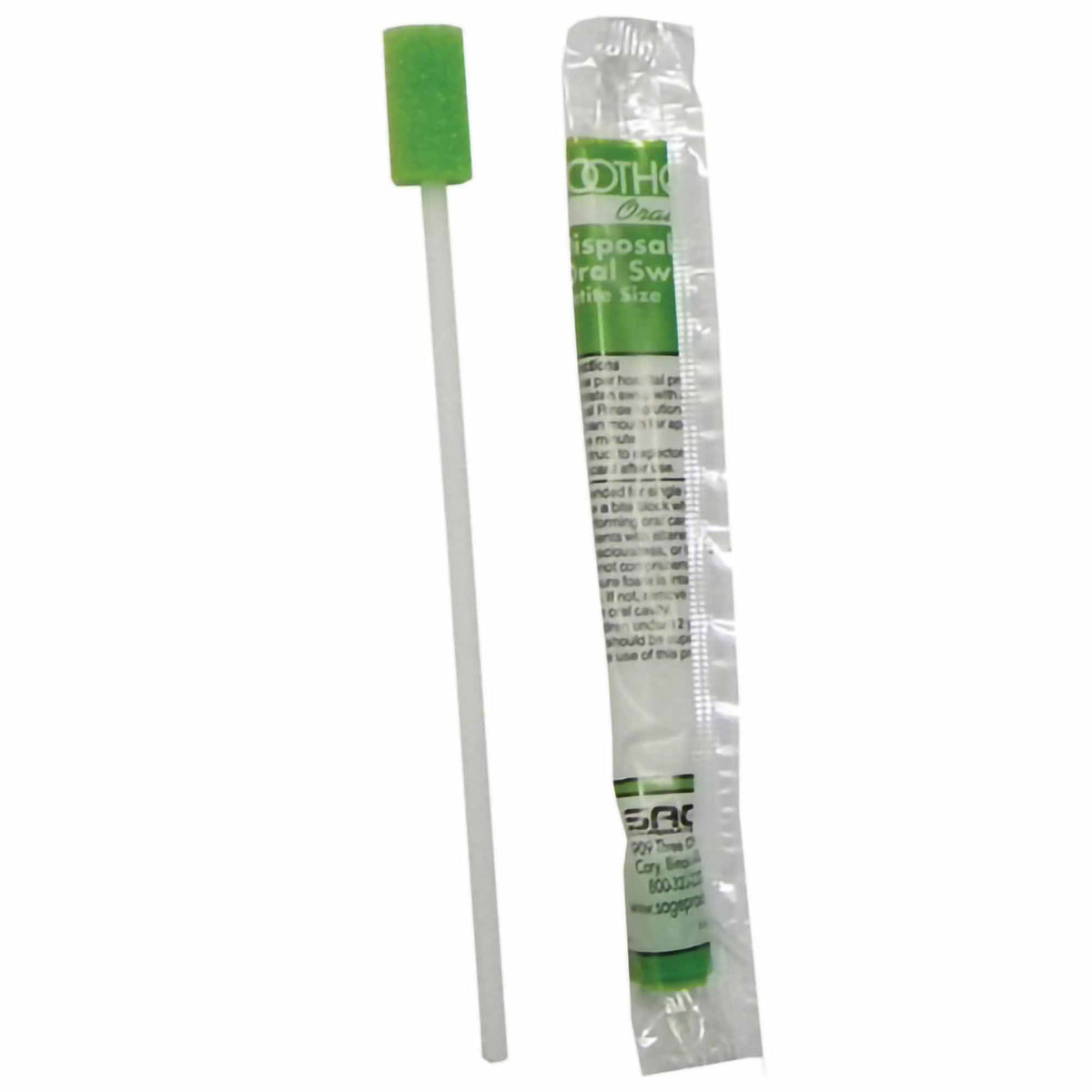 SWAB, ORAL PET UNTREATED IND WRAPPED