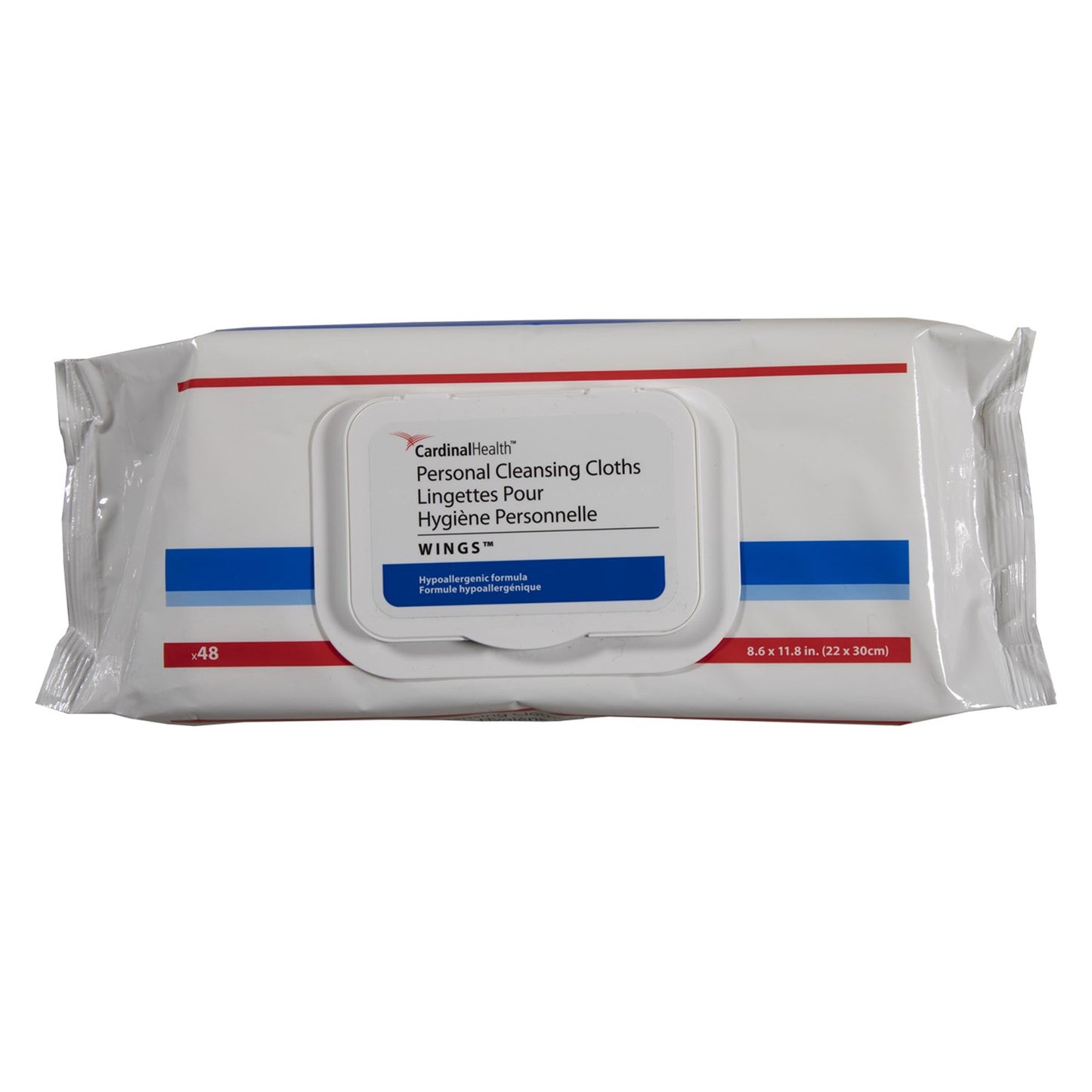 WIPE, CLEANSING CLOTHS WINGS PERSONAL