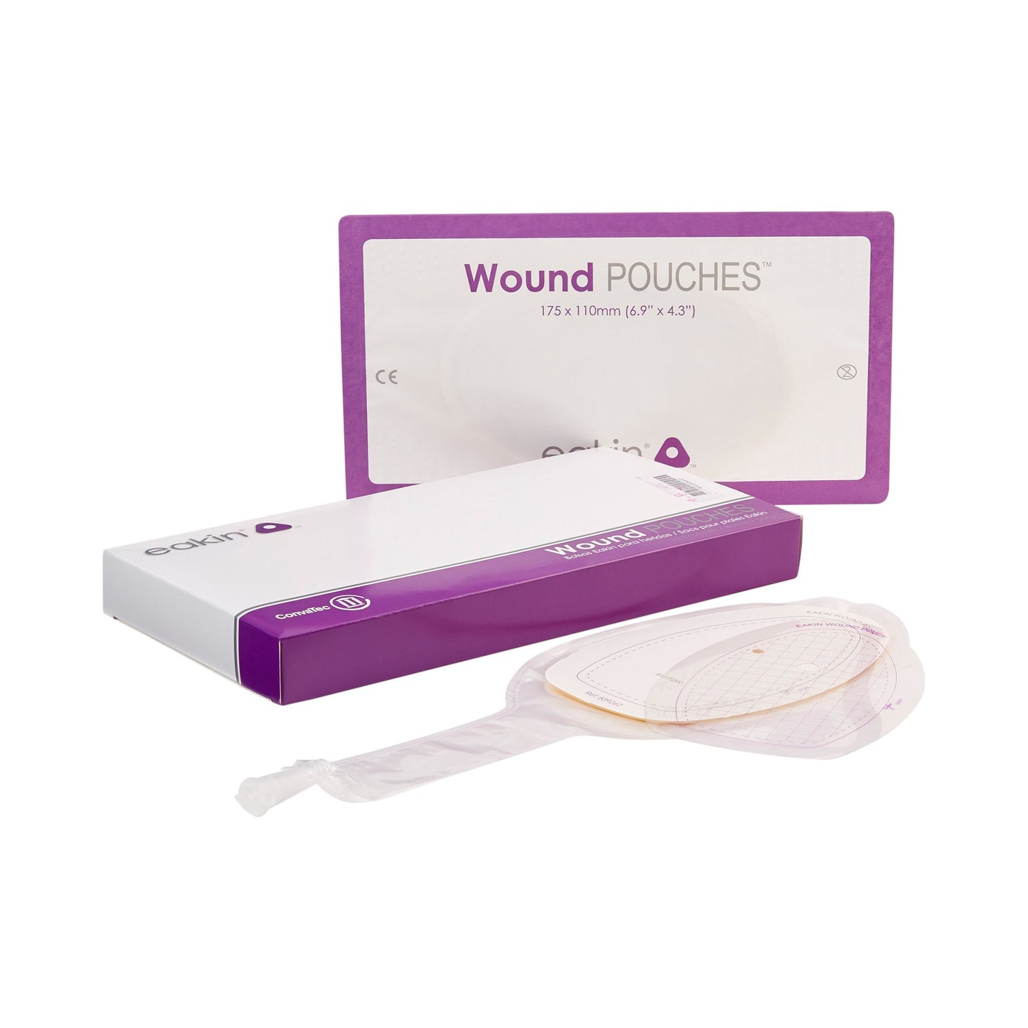 POUCH, FISTULA/WND EAKIN W/DRNATTCH/TAP CLSR