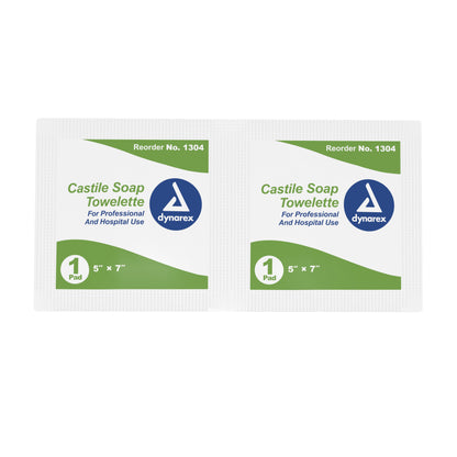 TOWELETTES, CASTILE SOAP