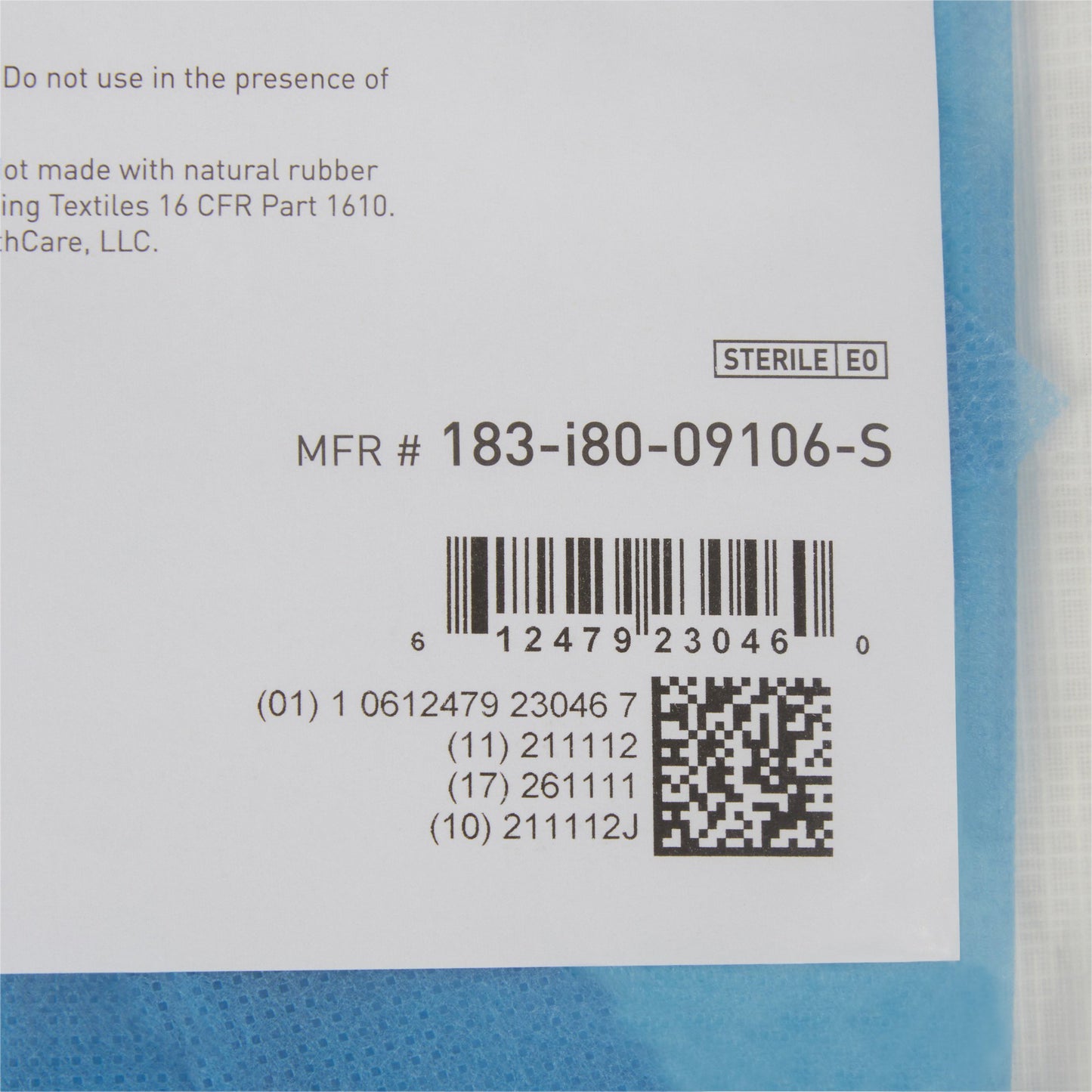 DRAPE, SURGICAL ORTHO IMPERVIOUS W/SPLIT LG 60"X70"