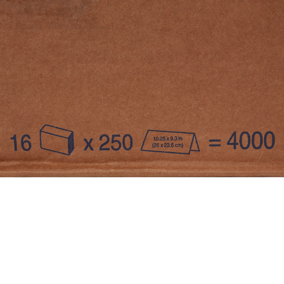 TOWEL, PAPER SNGL-FOLD WHT