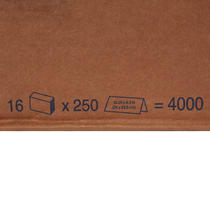TOWEL, PAPER SNGL-FOLD WHT