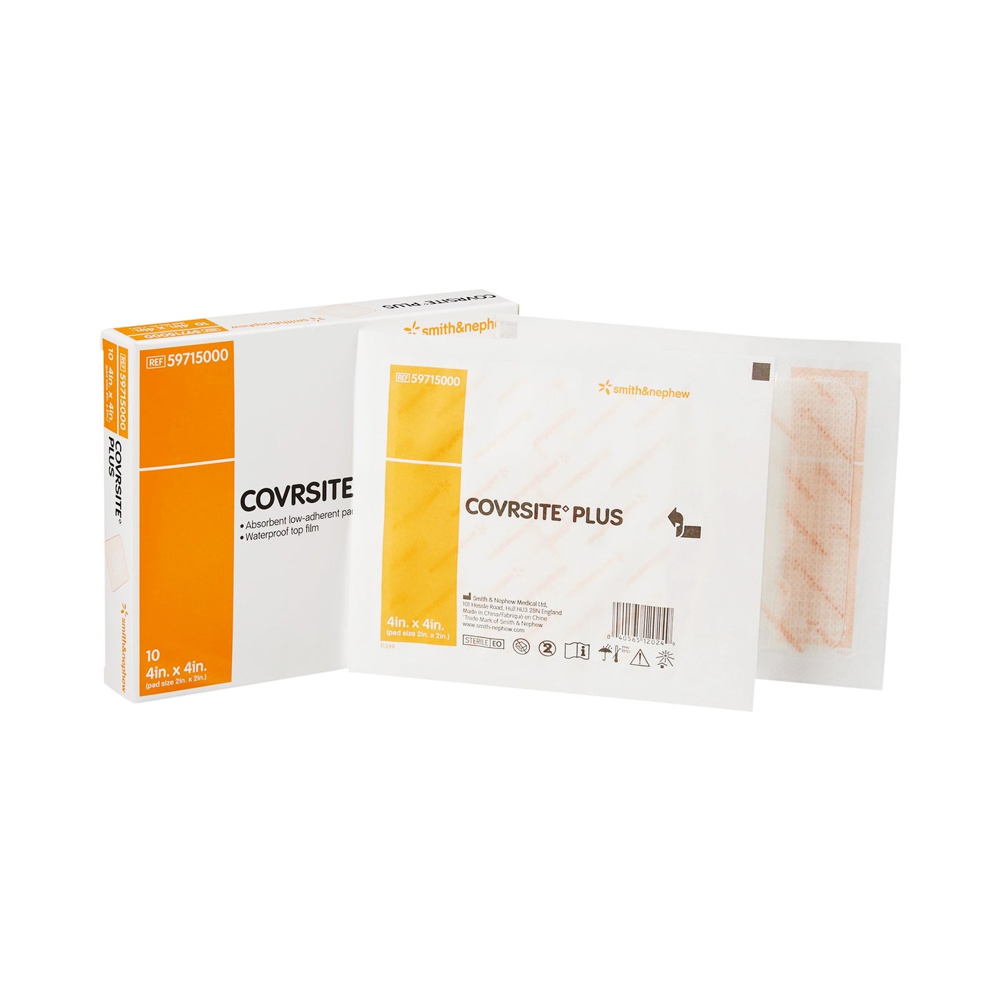 DRESSING, COVERSITE PLUS 4X4"