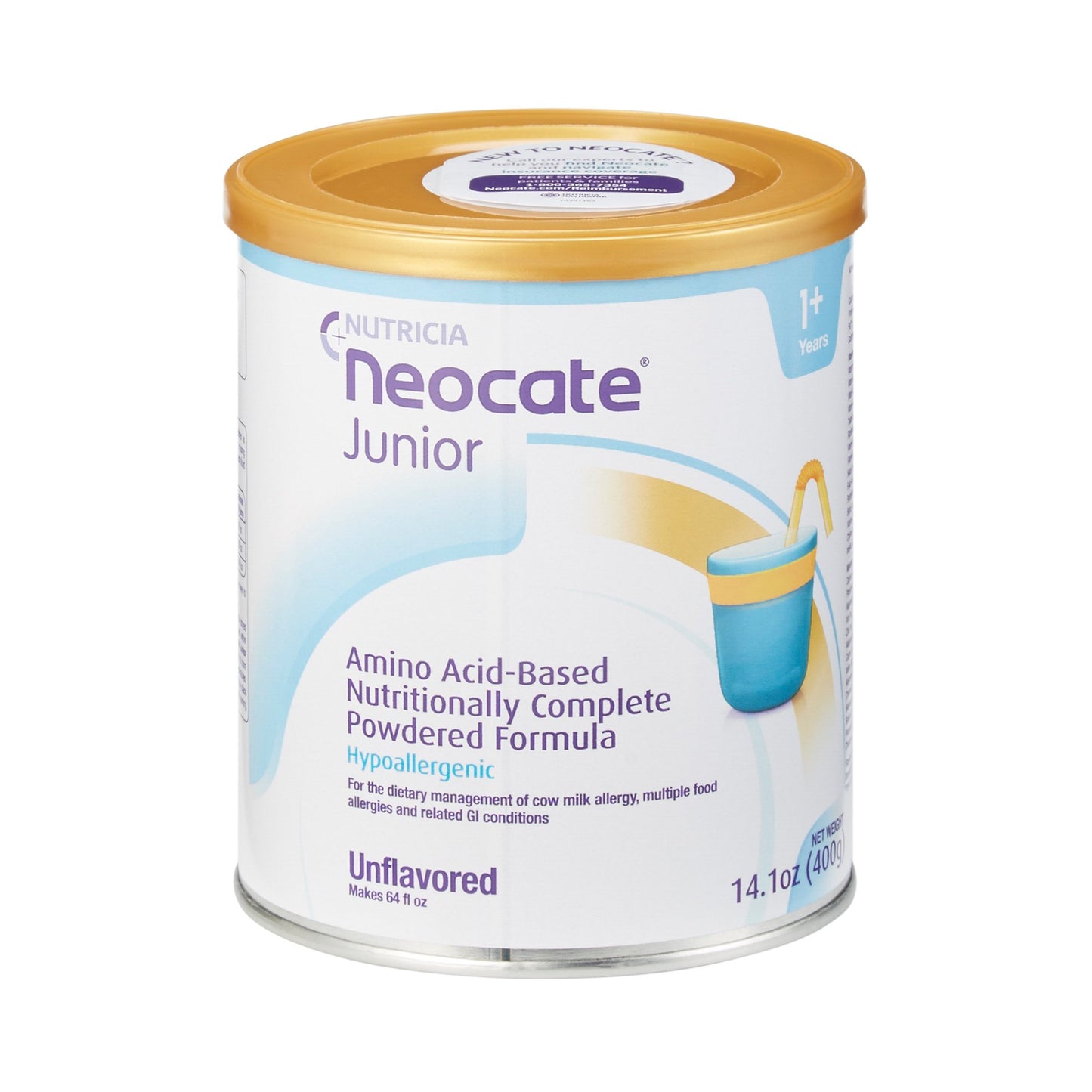 NEOCATE JR, PDR FORMULA UNFLAV400MG
