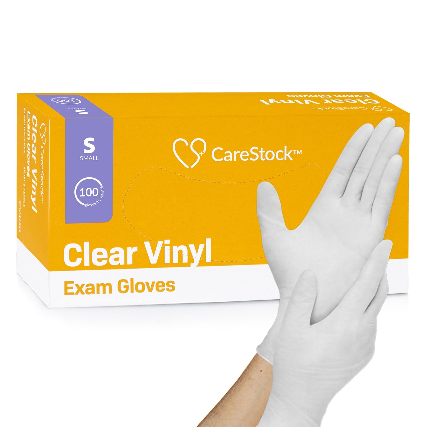 GLOVE, EXAM VNYL SM N/S