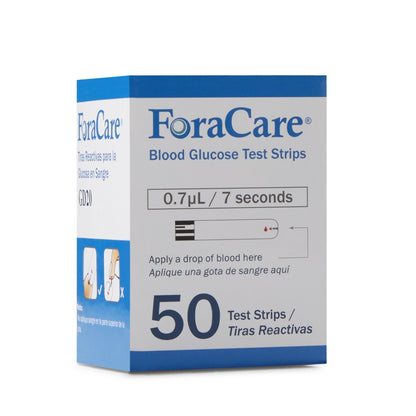 TEST STRIP, BLD GLUC FORACAREGD20