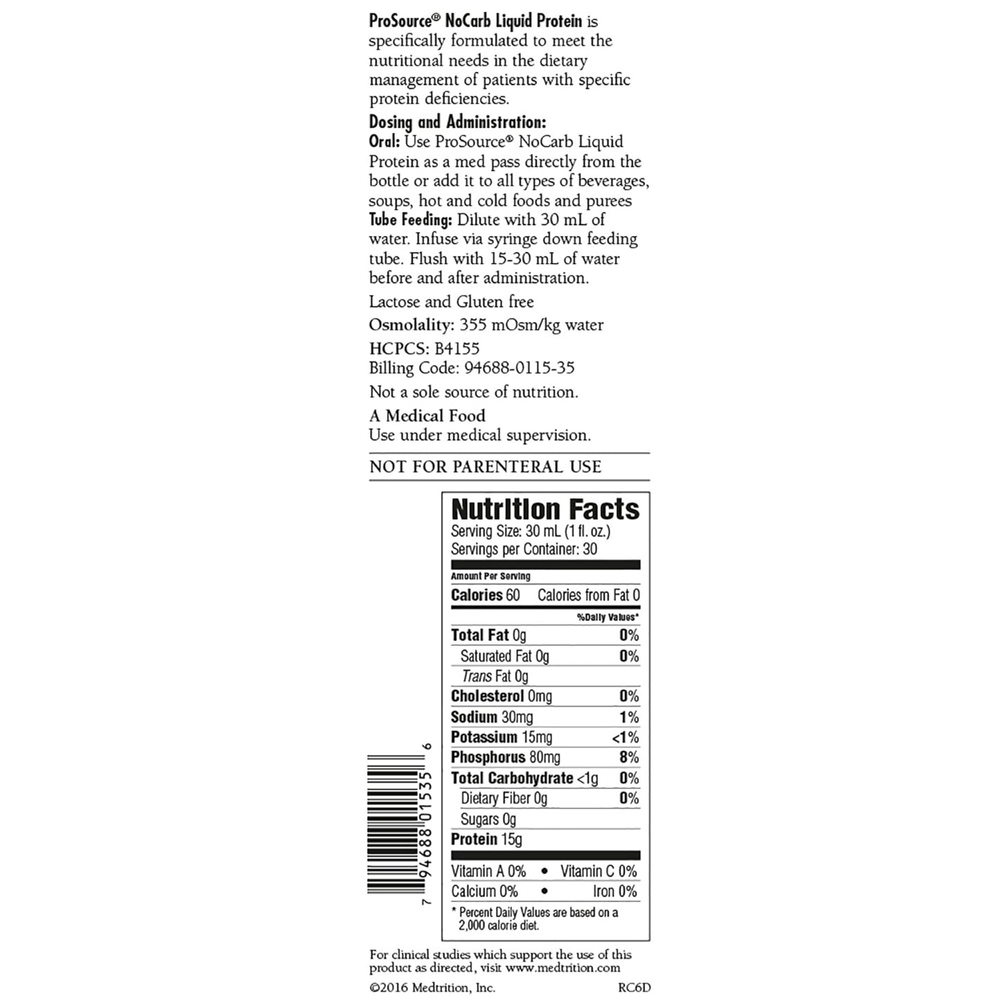 PROSOURCE NO CARB, BERRY