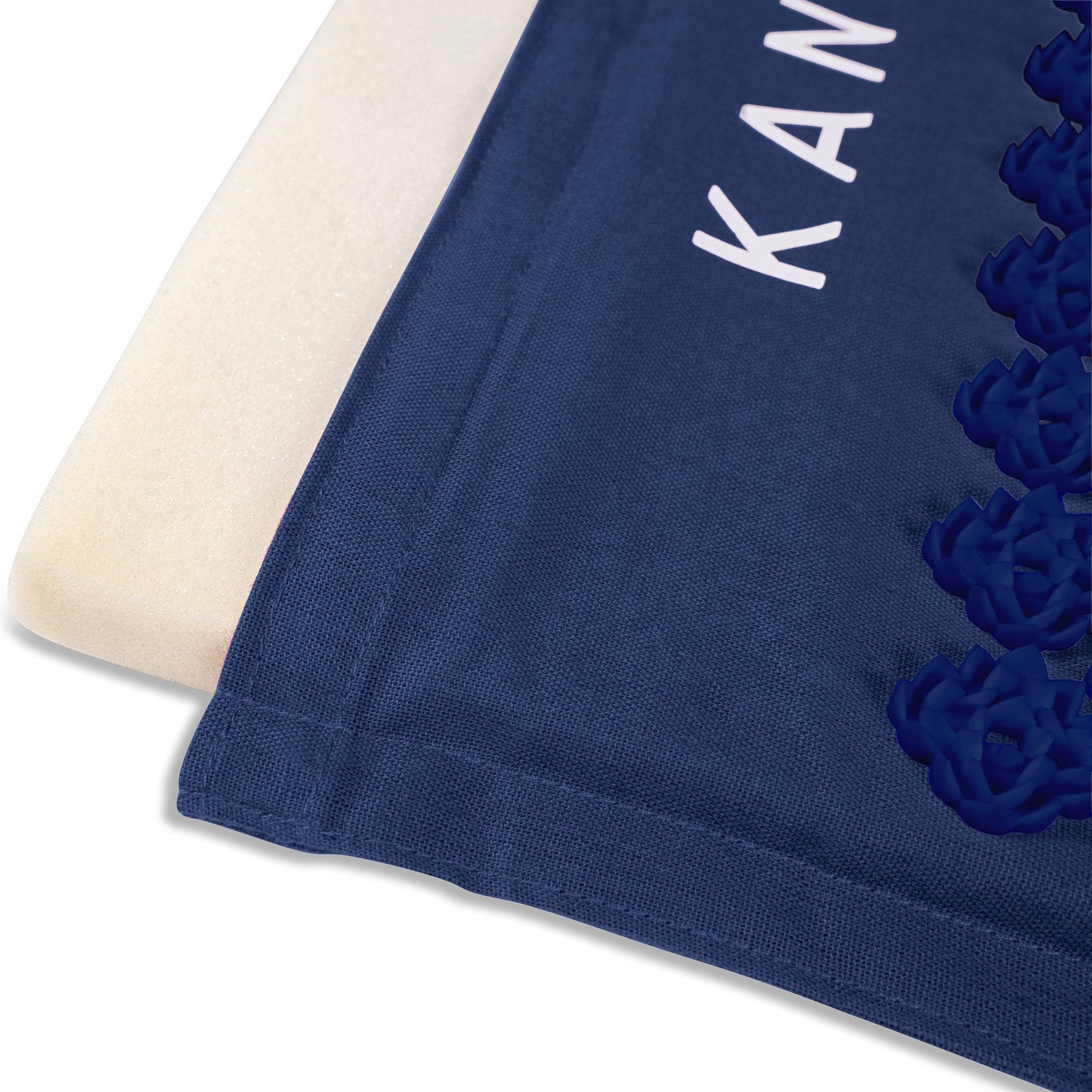 MAT SET, MAT/PILLOW ACUPRESSURE MEMORY FM NAVY