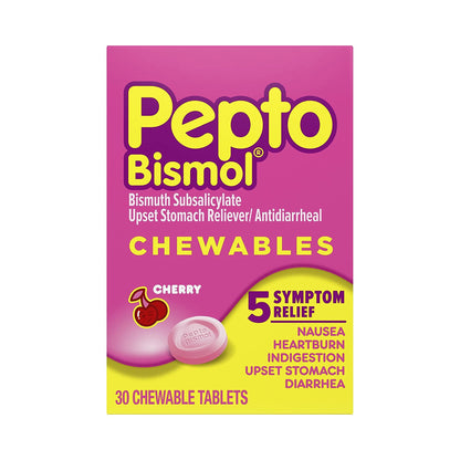 PEPTO-BISMOL, TAB CHERRY