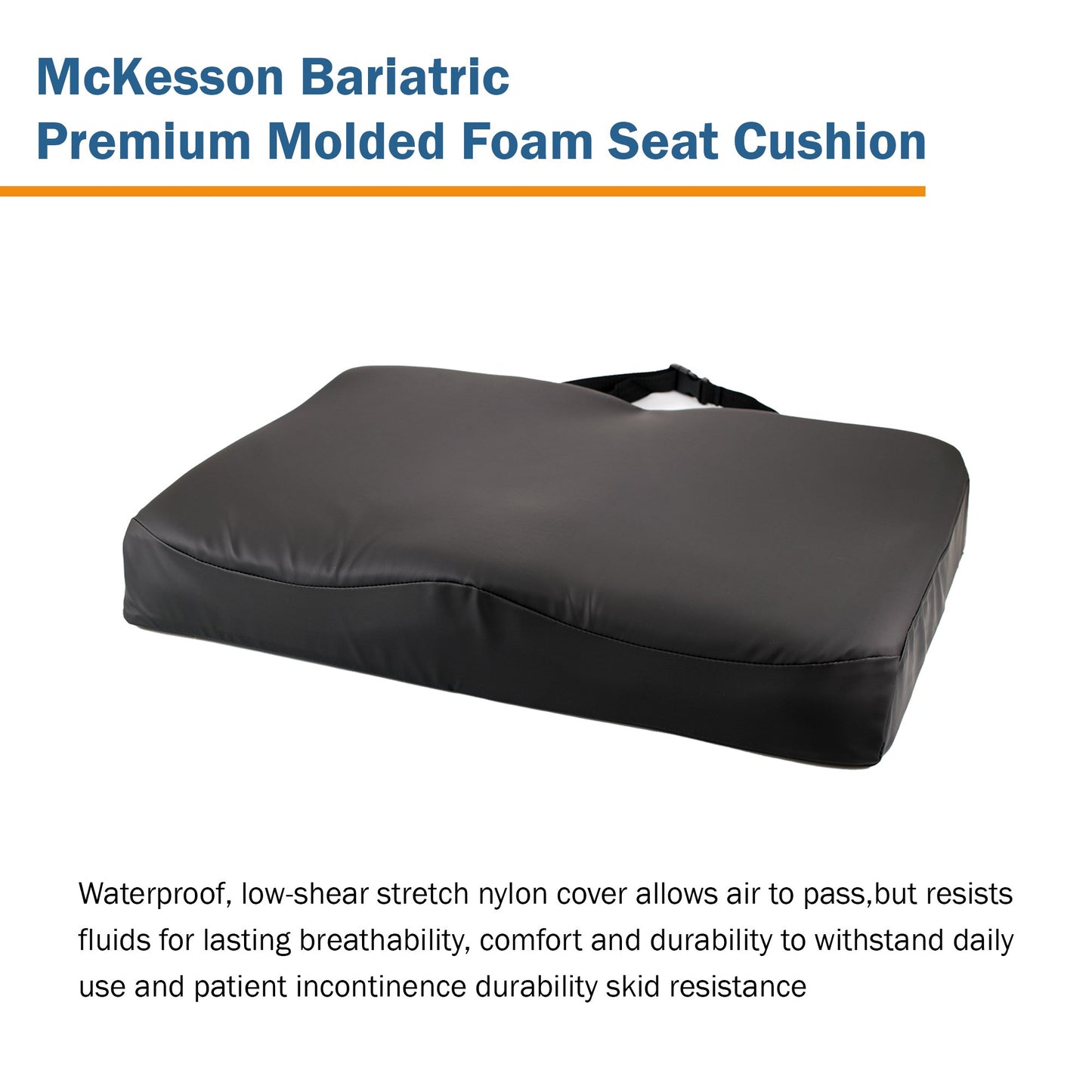CUSHION, PREM W/C MOLDED FOAM24X18X3