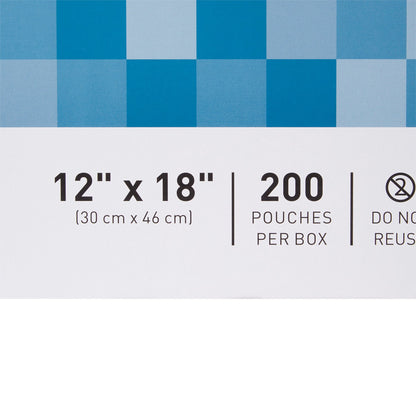 POUCH, SELF SEAL ECON 12X18