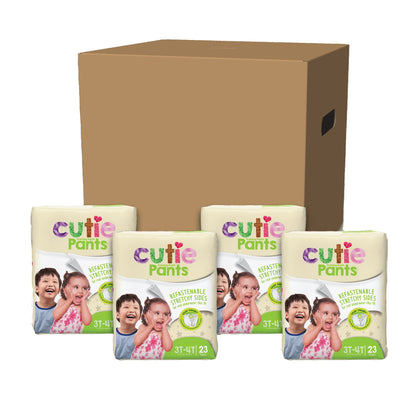 DIAPER, INCONT CUTIE PANTS LG3-4T