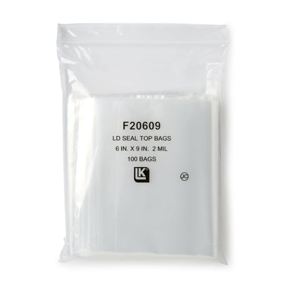 BAG, ZIPLOCK 2ML 6"X9"