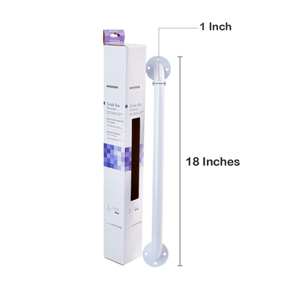 BAR, GRAB MOUNT PDR COATED WHT18"