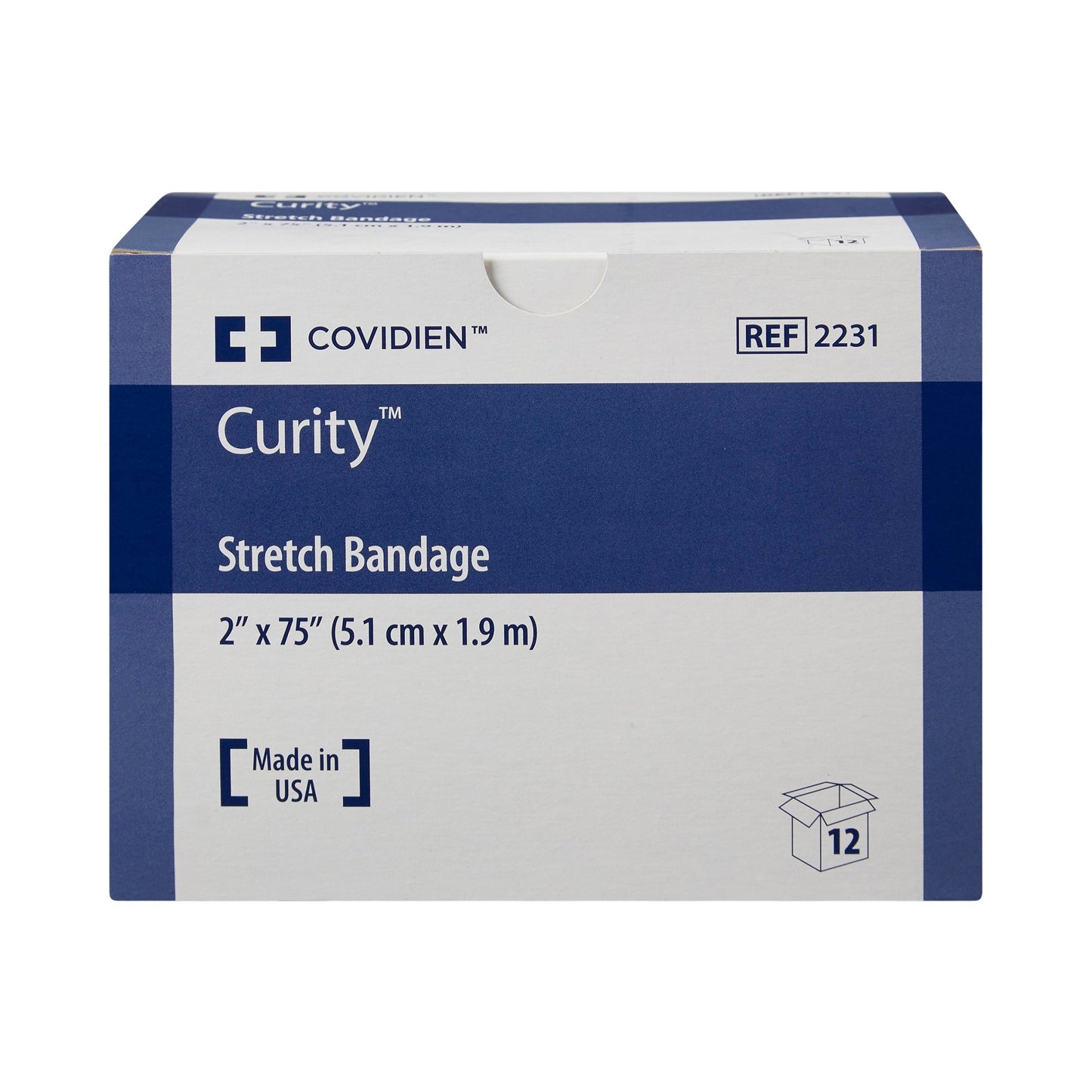 BANDAGE, GAUZE STRETCH STR 2"X75"