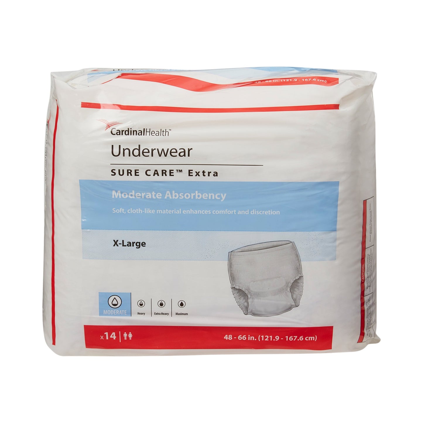 UNDERWEAR, INCONT PROT XLG