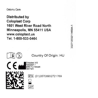 SEAL, F/OSTOMY POUCH BRAVA THIN 3/4"X3"