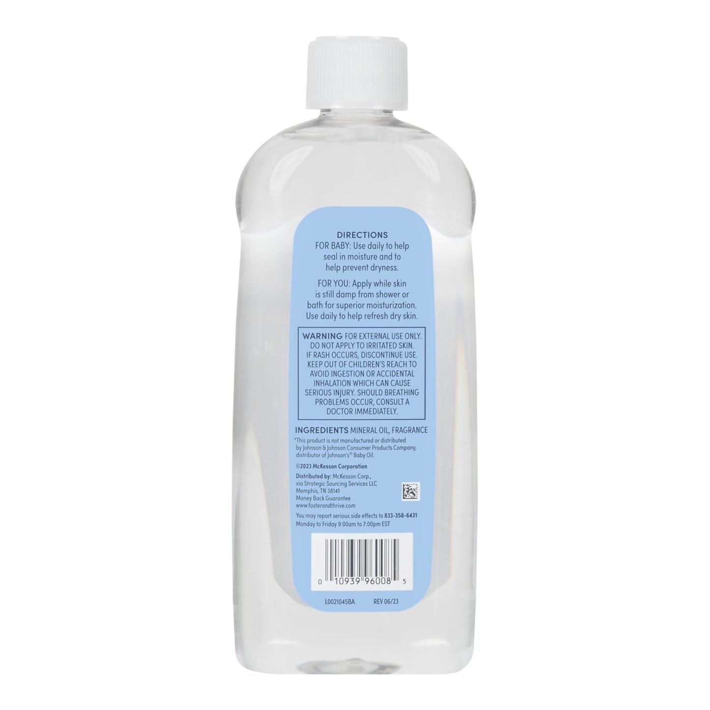 OIL, BABY MILD 20OZ