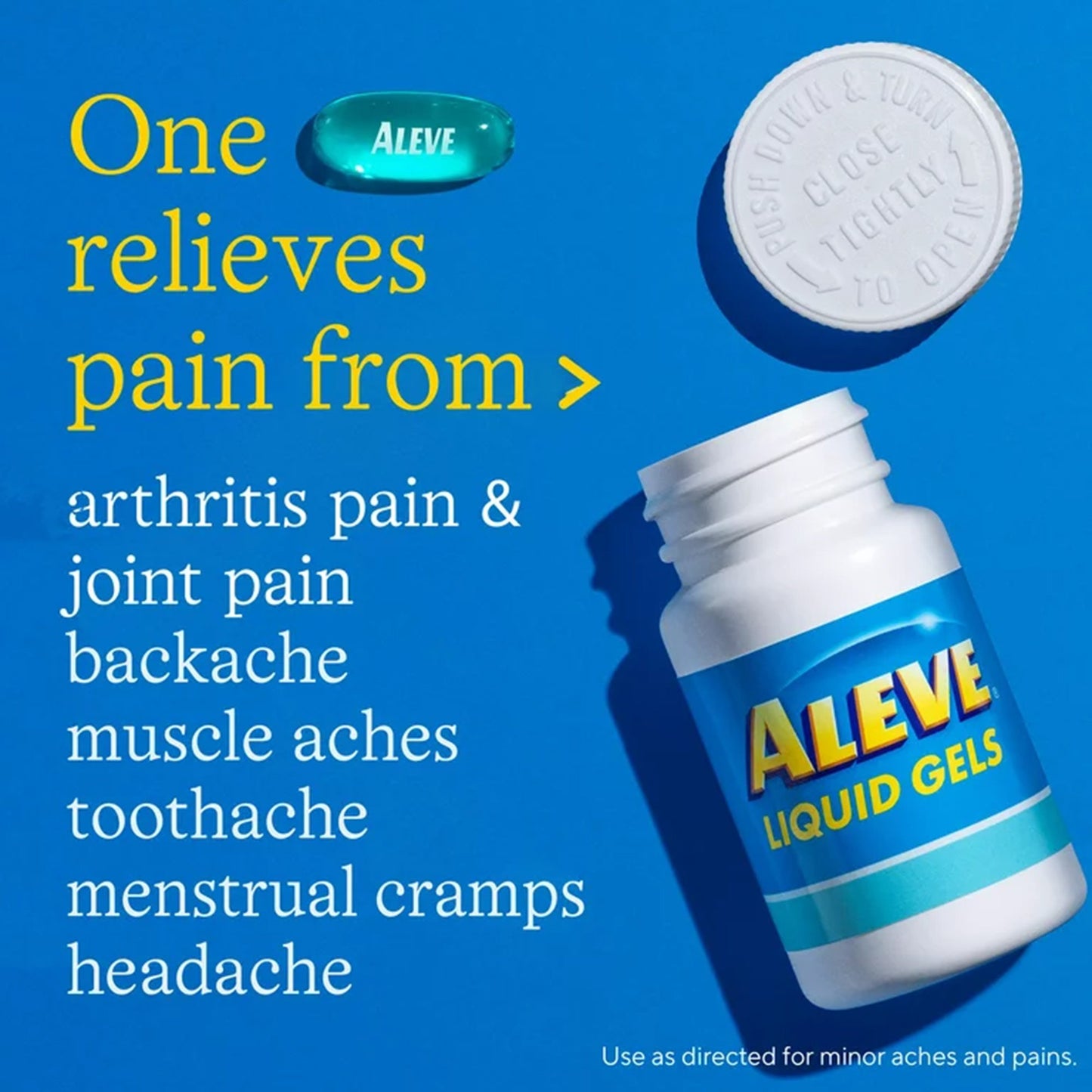 ALEVE, CAP LIQ GEL 220MG
