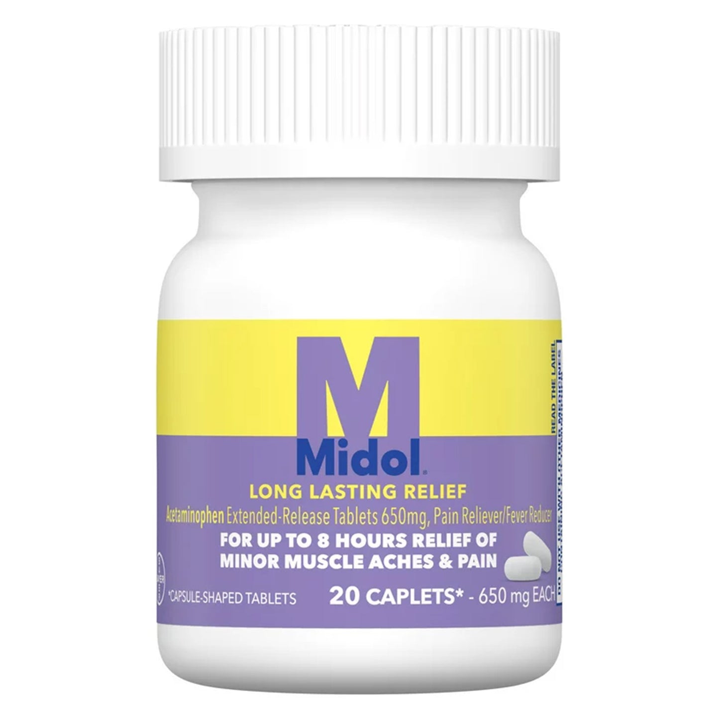 MIDOL, CAP LONG LASTING 650MG