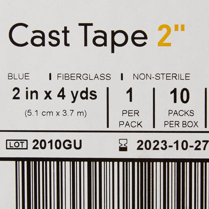 TAPE, CAST BLU LF 2"X4YDS