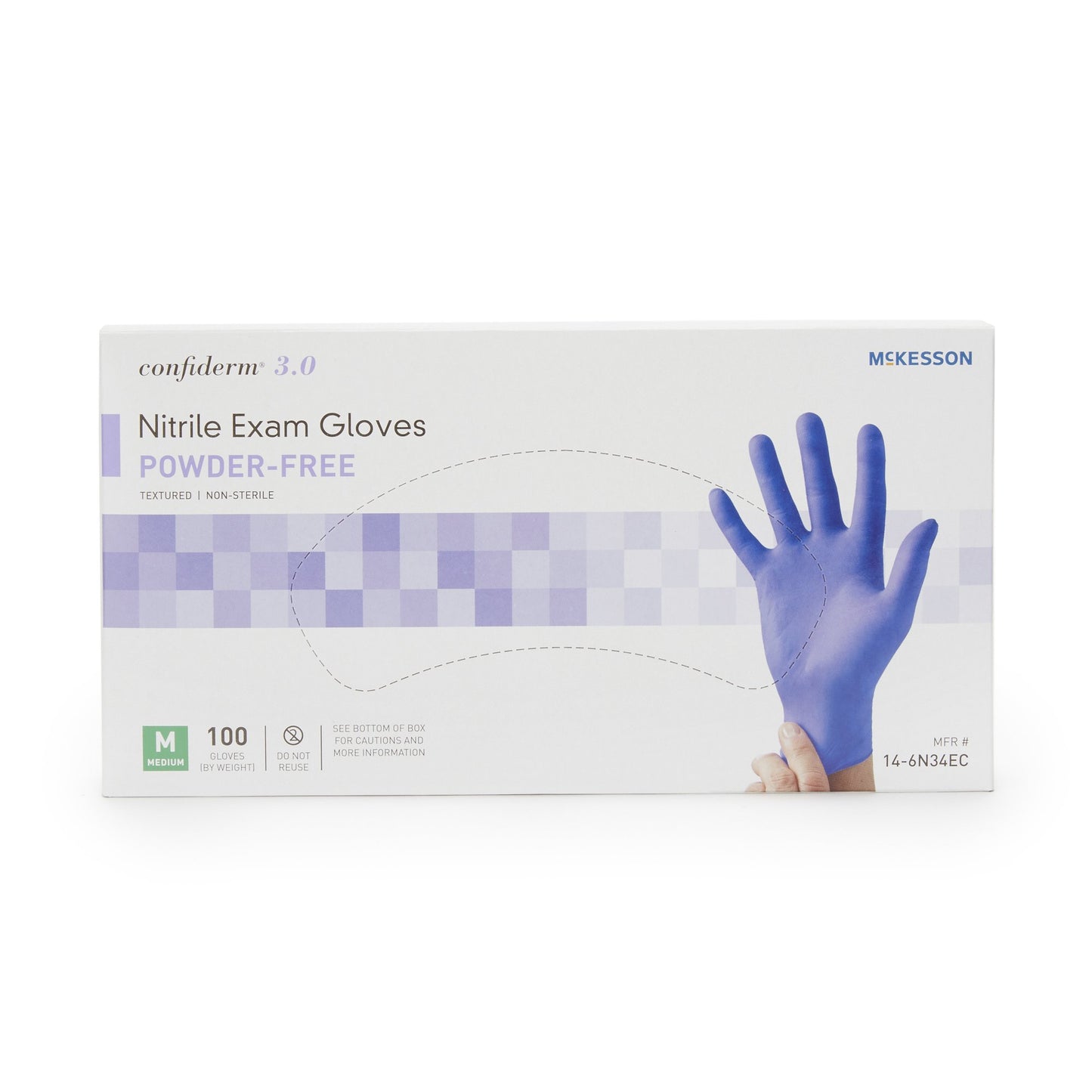 GLOVE, EXAM NTRL MED N/S 3.0