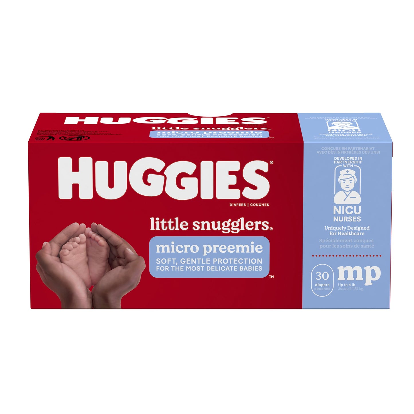 DIAPER, HUGGIES LITTLE SNUGGLERS PREEMIE