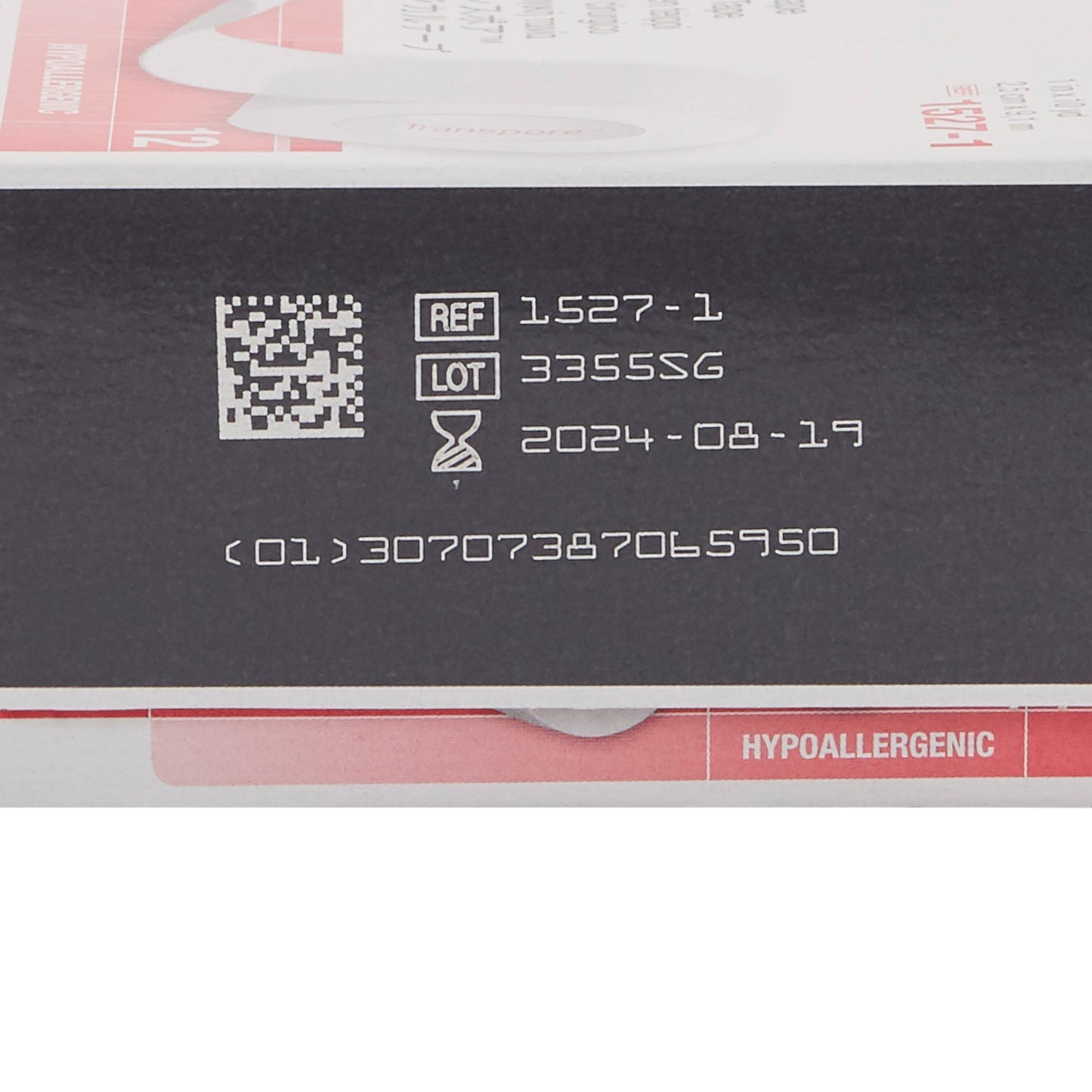 TAPE, ADHSV TRANSPORE 1"X10YDS