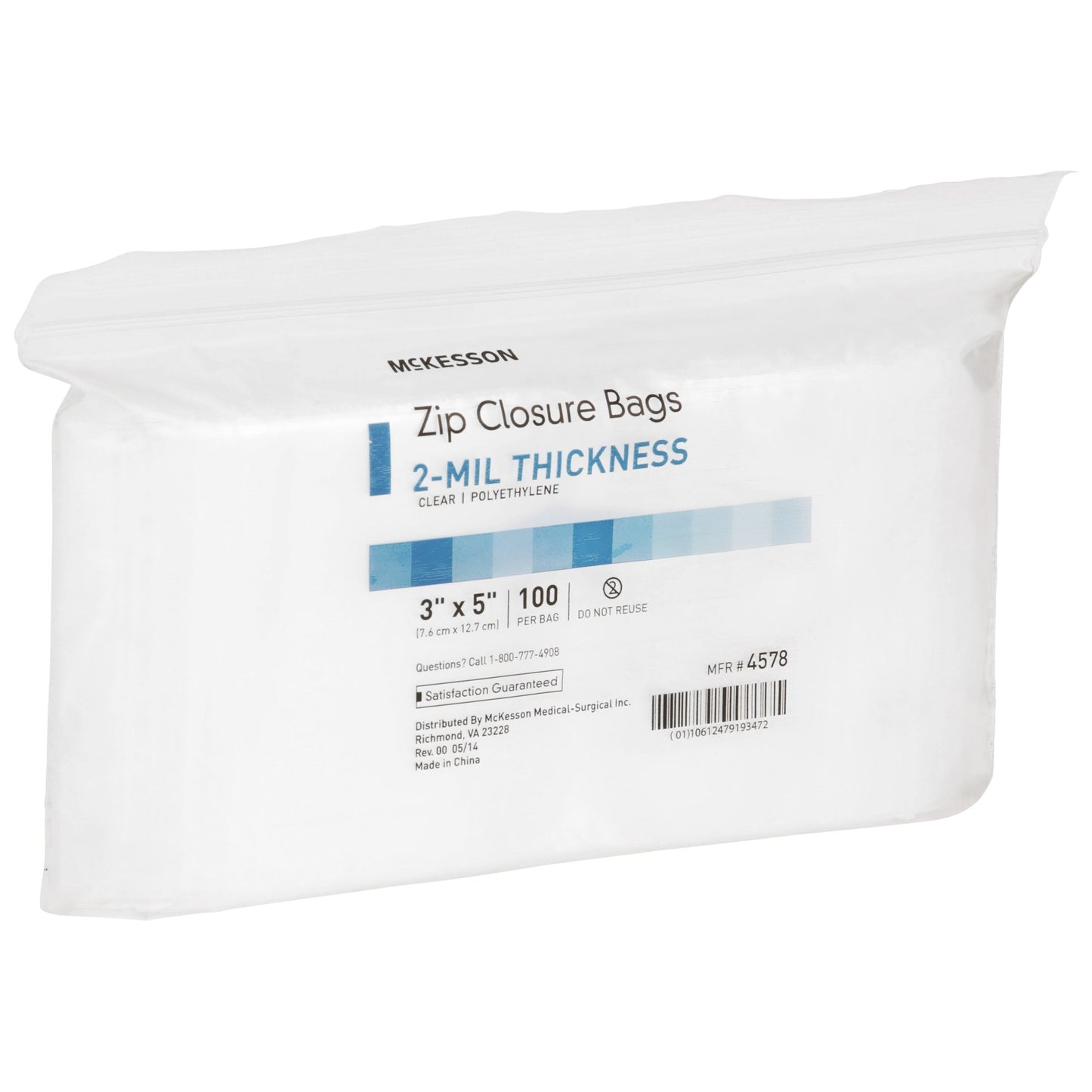 BAG, ZIP LOCK 3"X5"
