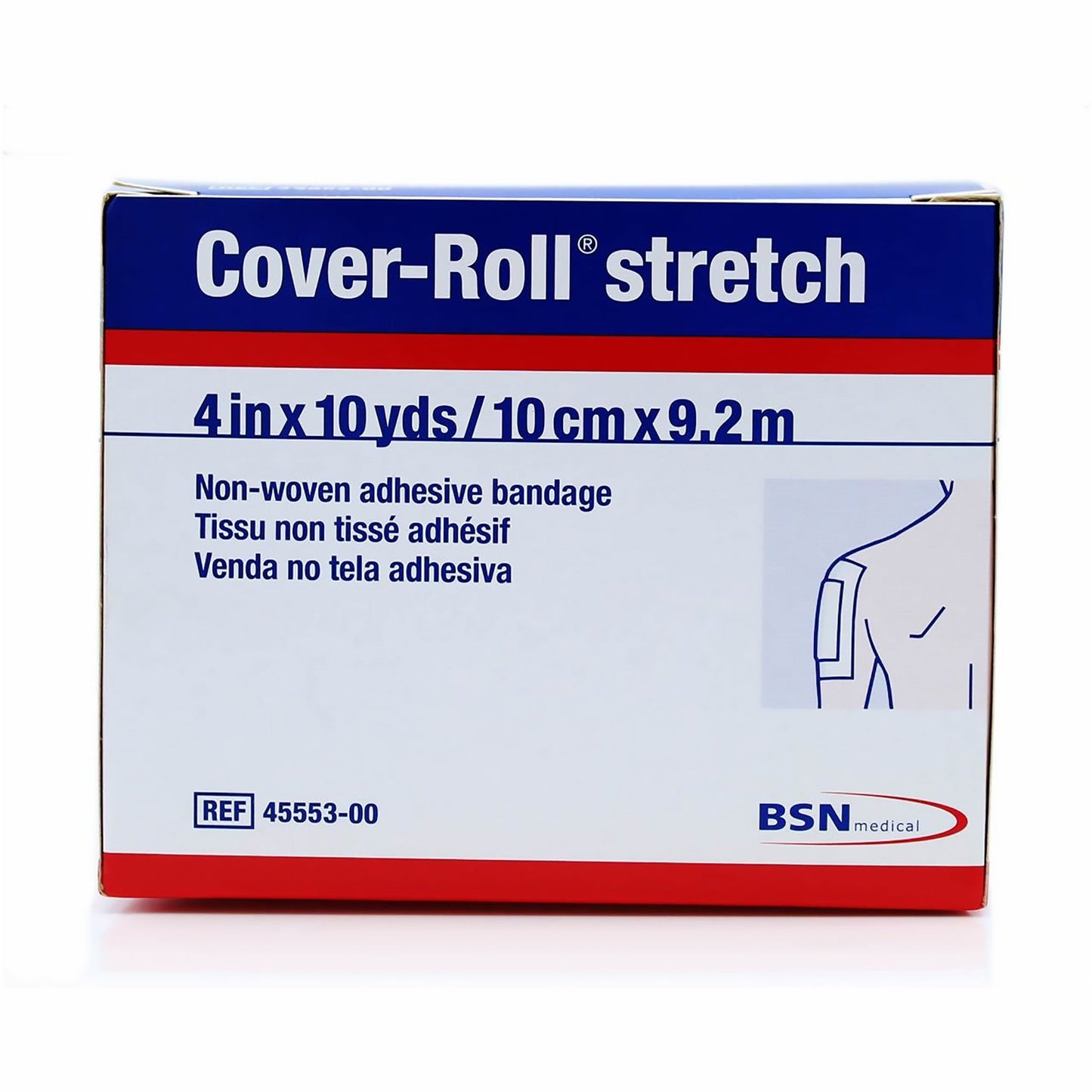 BANDAGE, COVER-ROLL STRCH 4"X10YDS